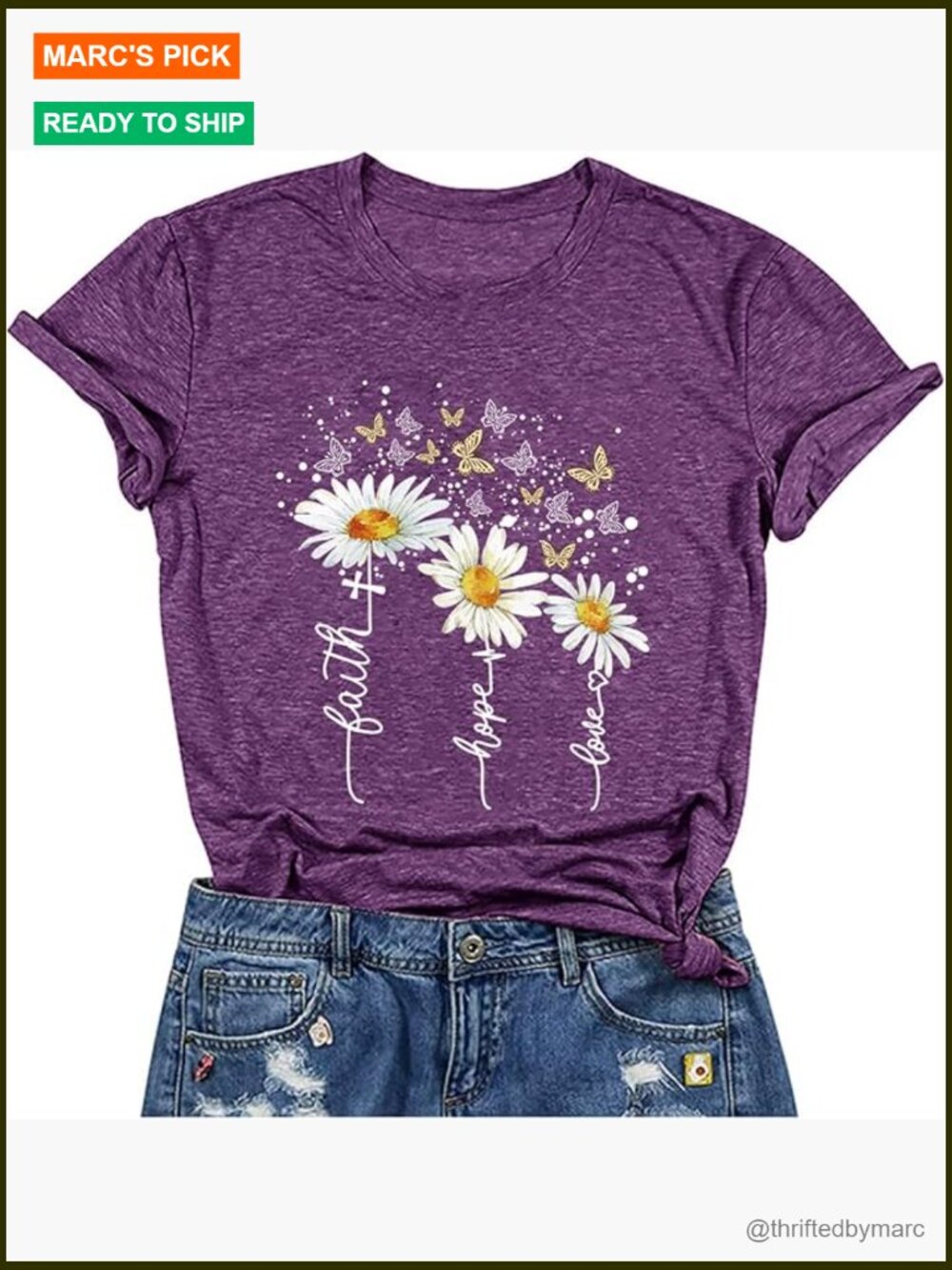 Summer Round Neck Short Sleeve Print Casual Tops Cute Fashionable T-Shirt